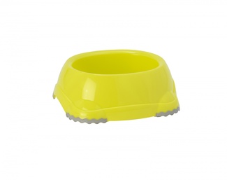 Купить moderna smarty миска пластиковая нескользящая для собак, желтая