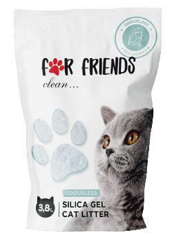For Friends наполнитель для кошек силикагелевый
