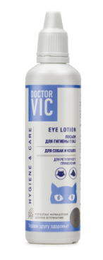 Купить doctor vic лосьон для гигиены глаз для собак и кошек