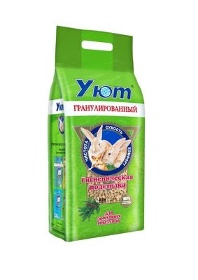 Купить Уют пресованные гранулированные опилки для грызунов