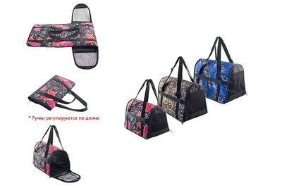 Купить yami-yami сумка-переноска для собак и кошек с регулируемыми ручками "Классика", нейлон