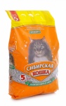 Сибирская кошка впитывающий наполнитель для кошек "бюджет"