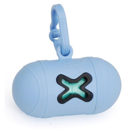 Купить camon citygo диспенсер для пакетов голубой