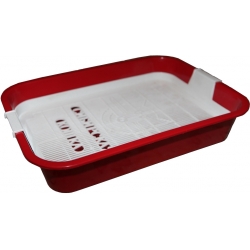 Купить Сибирская кошка туалет для кошек с сеткой высокие ножки