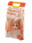 Сибирская кошка наполнитель для кошек комкующийся "оптима"