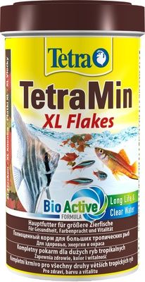 Купить tetra xl flakes корм для больших тропических рыб. крупные хлопья