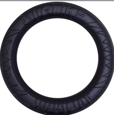 Купить doglike Игрушка для собак Кольцо восьмигранное усиленное черное