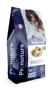 Pronature Holistic сухой корм для взрослых кошек "средиземноморское меню"