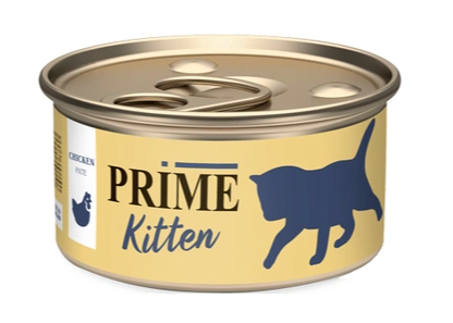 Купить prime консервы для котят паштет с курицей