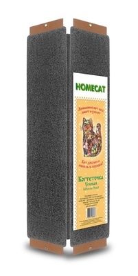 Купить homecat когтеточка для кошек с кошачьей мятой, угловая