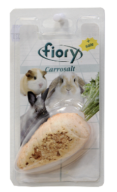 Fiory бисквиты для грызунов с солью в форме моркови (сarrosalt)