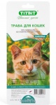 TiTBiT трава для кошек пшеница