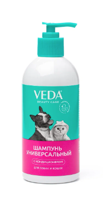 Купить Веда шампунь универсальный с кондиционером для собак и кошек