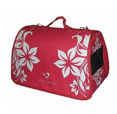 Догман Сумка-переноска для собак и кошек Лира красная
