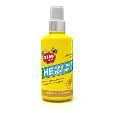 Купить СТОП ПРОБЛЕМА stop-СПРЕЙ «Не царапает,не грызет» для кошек и собак