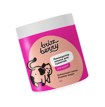 Купить brizberry Порошок для ликвидации запахов для туалетов для кошек