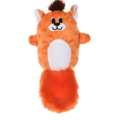 Купить homepet premium игрушка для собак лиса с пищалкой