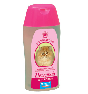 Купить Агроветзащита нежный шампунь для кошек гипоаллергенный