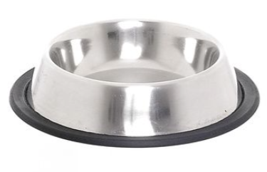 Купить papillon миска металлическая с нескользящим покрытием для собак