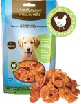 Деревенские лакомства лакомство для щенков куриные колечки (100% мясо)