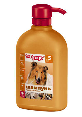 Купить mr.bruno шампунь для собак для густой и сильно загрязненной шерсти "пушистое облако"