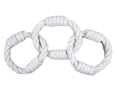 Купить bow wow веревочная игрушка 3 кольца