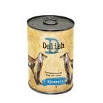Delish консервы для собак кролик