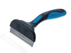 Купить СКИДКА delight расческа-дешеддер, большая, 79 зубьев для собак и кошек