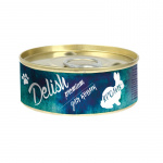 Delish premium консервы для кошек кролик