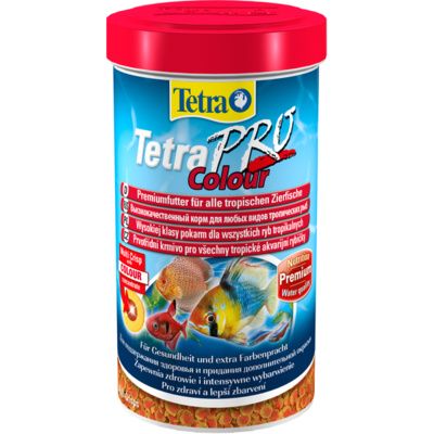 Купить tetra pro color crisps корм для рыб для усиления насыщенности окраса, чипсы