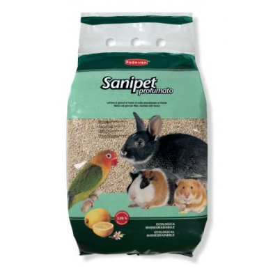 Купить padovan sanipet кукурузный наполнитель для грызунов