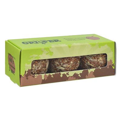 Купить mr.crisper лакомство медово-зерновые шарики для грызунов с орехами