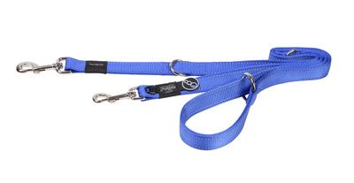 Купить rogz utility поводок-перестежка для собак, синий