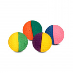 TRIOL игрушка для кошек ''мяч для гольфа двухцветный'' поролон