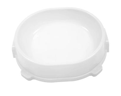 Купить favorite Миска для кошек и собак нескользящая пластиковая серая