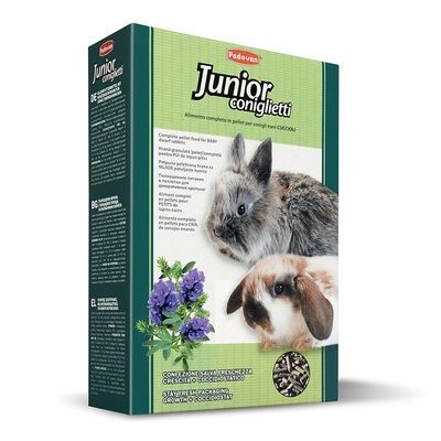 Купить padovan junior coniglietti Сухой корм для крольчат