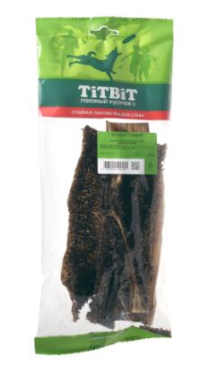 Купить titbit лакомство для собак желудок говяжий