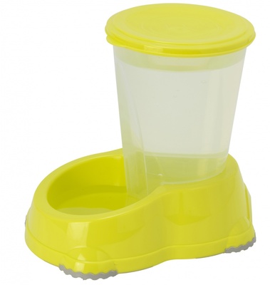 Купить moderna smart автопоилка пластиковая для собак, лимонно-желтый