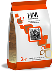 Купить Наша Марка сухой корм для взрослых собак крупных пород с цыпленком