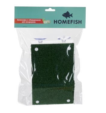 Купить homefish остров для земноводных с ковриком на присосках