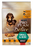 Pro Plan duo delice сухой корм для взрослых собак малых пород с говядиной и рисом