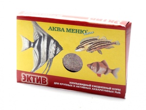 Купить Аква Меню Эктив корм для рыб