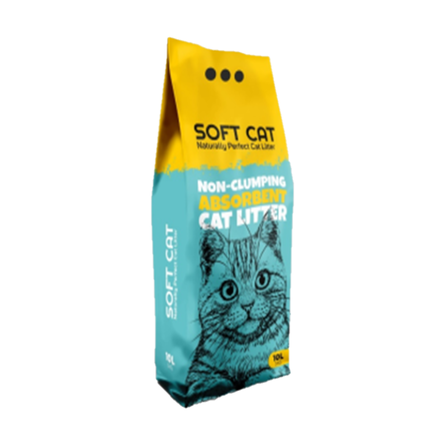 Купить soft cat Впитывающий наполнитель для кошек без запаха