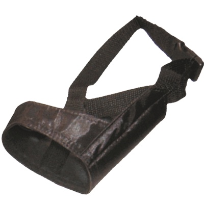 Купить Зооник намордник матерчатый №6 для собак, коричневый