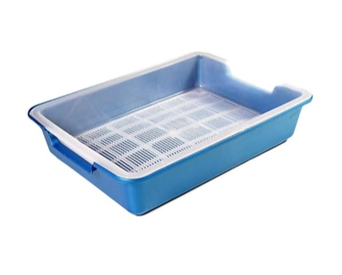 Купить Зооник Туалет для кошек с сеткой глубокий