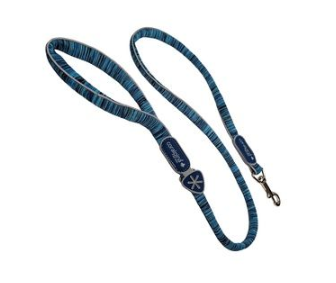 Купить СКИДКА cortina (coralpina) мягкий поводок для собак powermix, голубой меланж