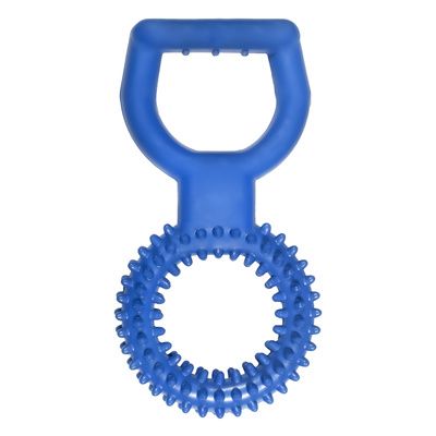 Купить tappi игрушка для собак "Ригель" кольцо цветное с ручкой, голубое