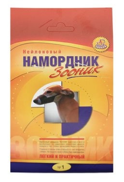 Купить Зооник намордник матерчатый №1 для собак