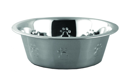 Купить Каскад миска из нержавеющей стали для собак, с лапками на стенках