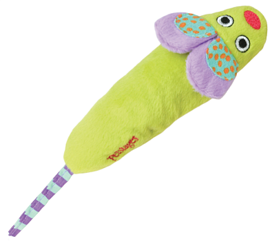 Catstages Игрушка для кошек "Мышка плюш" c кошачьей мятой